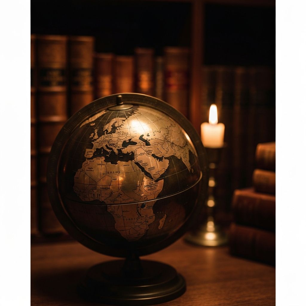 Antique globe